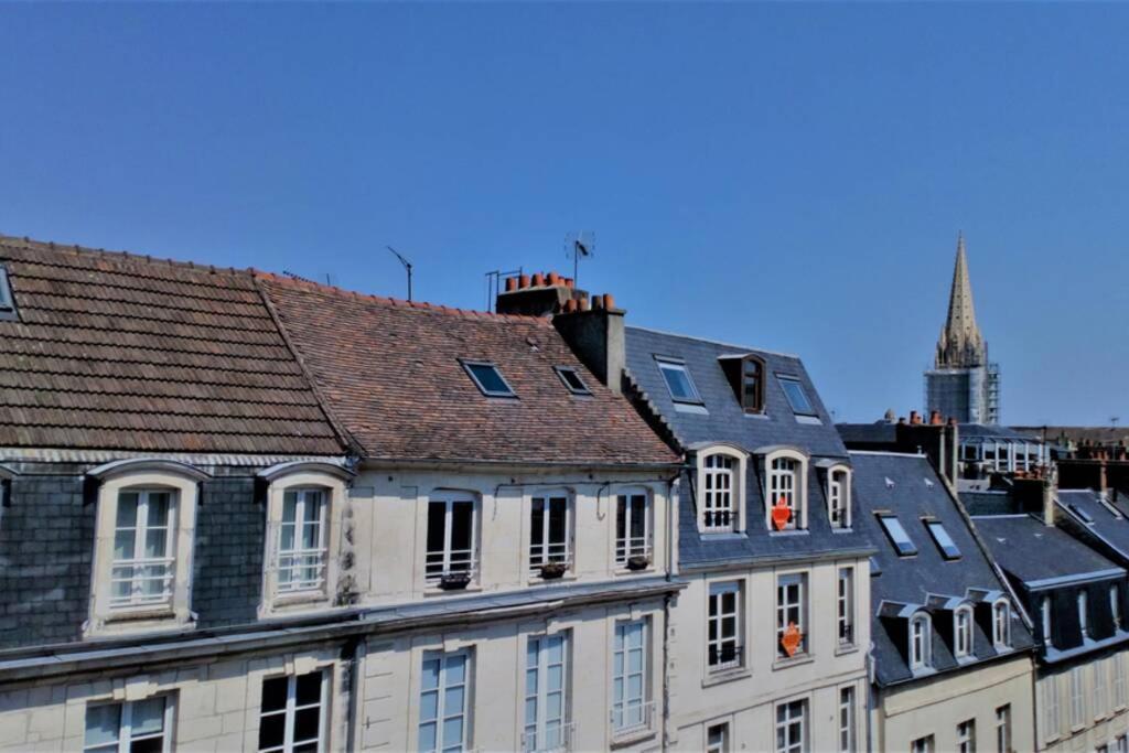 Appartement Caen Hyper Centre Bagian luar foto